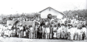 Festa de São Sebastião, em 1921 na Capela de Santa Cruz, fazenda de Marcelino Coelho