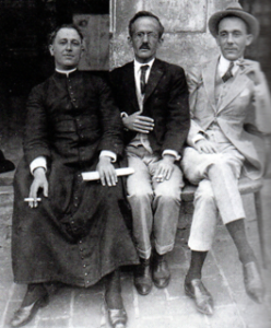 Padrre Eugênio Dias - o primeiro da esquerda