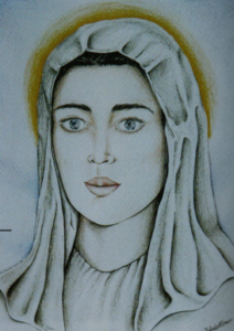 Provavel rosto de Rosa baseado em pesquisas científicas no corpo mumificado